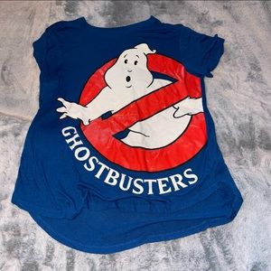 Blue Ghostbusters Graphic Tee - Size XL LIKE NEW